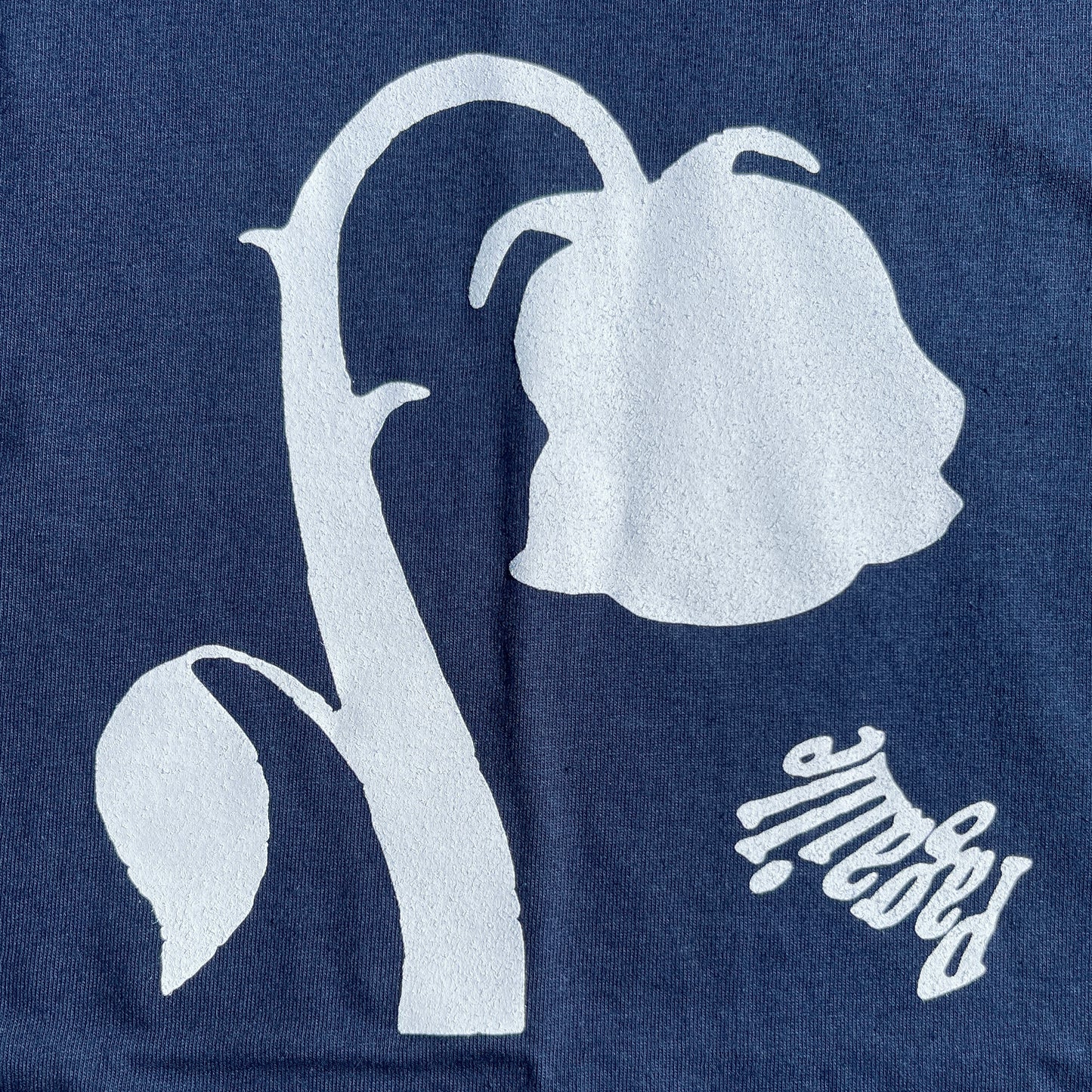 Flower Navy Tee