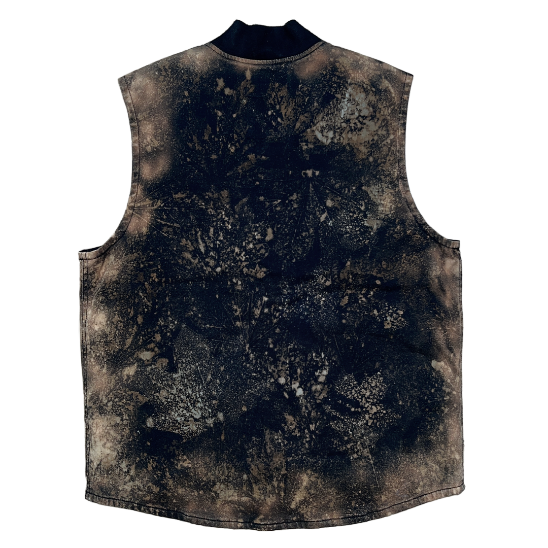Lovestory leaf bleach vest