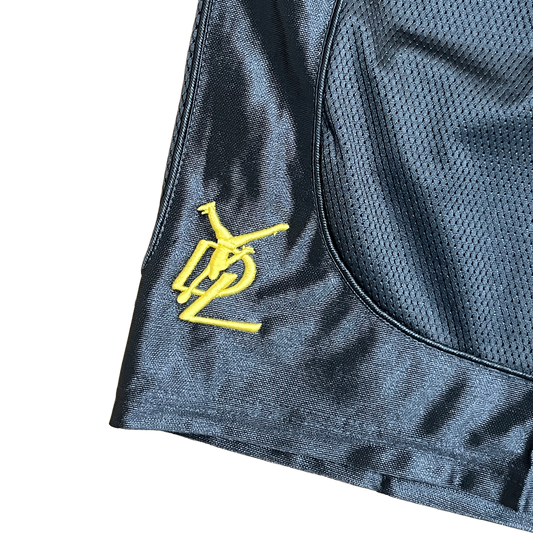 YDL Grey Mesh Shorts