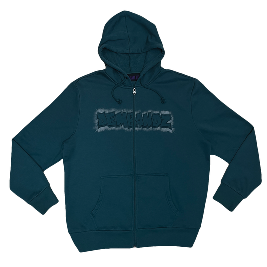 DEMBANDZ DARK TEAL ZIP HOOD (XL)