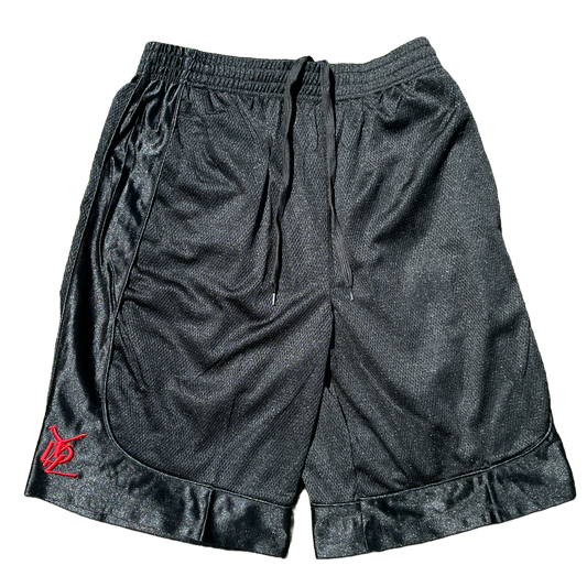 YDL Black Mesh Shorts