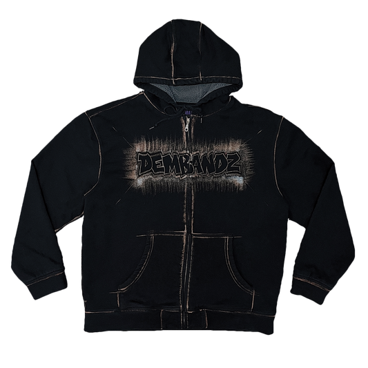 DEMBANDZ CONTRAST ZIP HOOD (L)