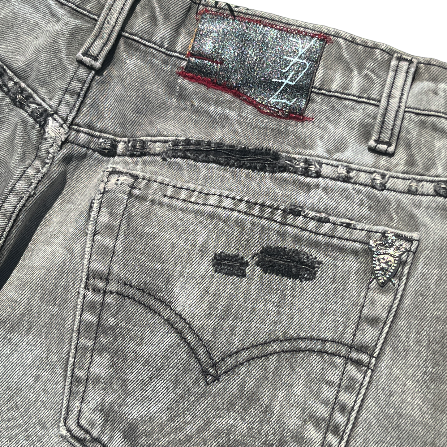Faaaaaded black Jorts [32w]