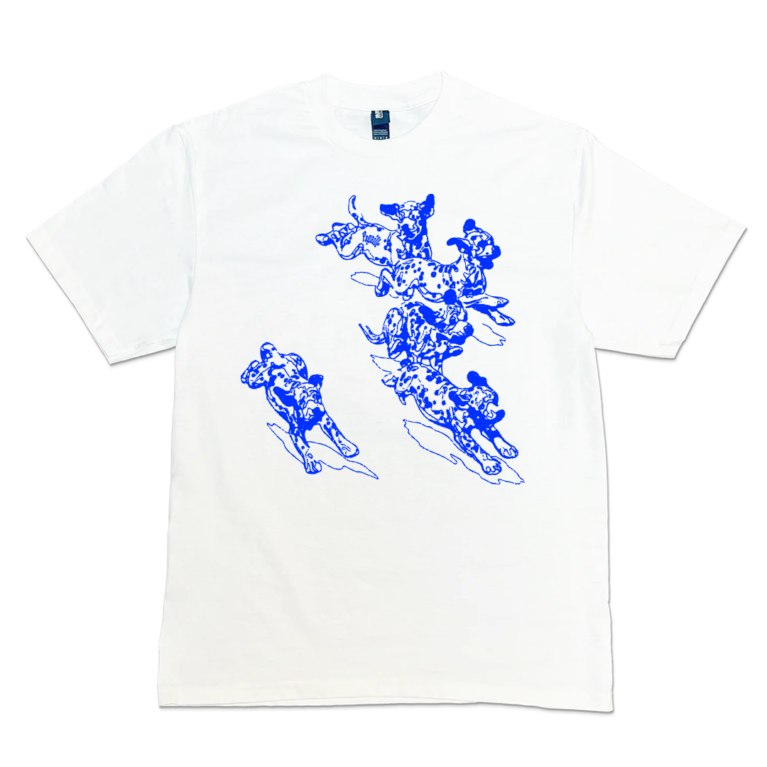 Dogs White Tee
