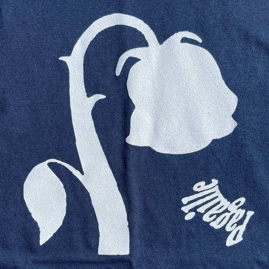 Flower Navy Tee