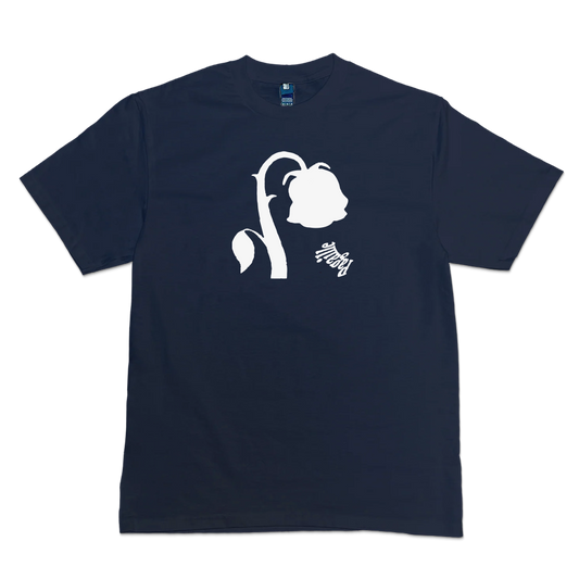 Flower Navy Tee